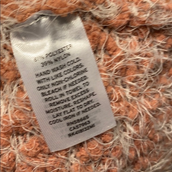 Abound Fuzzy Knit Turtleneck Sweater Tan - Picture 10 of 10